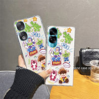 ใหม่ เคส Phone Case Honor 90 Lite 70 Honor X9a X8a X7a X9 X8 X7 X6 X5 4G 5G เคส กราฟฟิตีสีสันสดใส ซองนุ่มใส เคสโทรศัพท์ บางเฉียบ Cover 2023