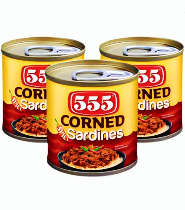555 Corned Sardines Spicy 100g Lazada PH