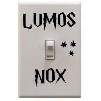 ♤✎ Lumos Nox Classic Vinyl Fashion Switch Stickers Wall Sticker 1SS0028