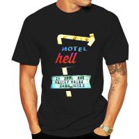 【New】 เสื้อยืดผ้าฝ้าย มีฮู้ด ลาย Motel Hell Scream Tampa Howloscream Halloween Spooky Horror Creepy สําหรับผู้ชาย KKgfli70CLni