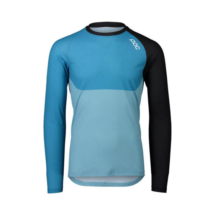 poc-hot-selling-womens-mountain-bike-cross-country-cycling-sweatshirt-casual-34-long-sleeved-downhill-speed-dry-wicking