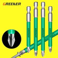 (LONG FA hardware)ชุดไขควงไฟฟ้า Greener สกรู25 50 65 70 90 150มม. PH2กันลื่นหัวแบทช์แม่เหล็กข้ามความแข็งสูงสว่านมือ