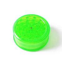 【cw】 Spot Acrylic Plastic Grinder Round 60MM Flat Three-Layer Grinder grinder !