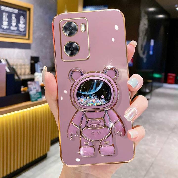 ybd-2023เคสดีไซน์ใหม่สำหรับ-oppo-a57-2022-5g-realme-v23-realme-q5i-เคสโทรศัพท์สเตอริโอน่ารัก3dแสงดาวเคสนิ่ม