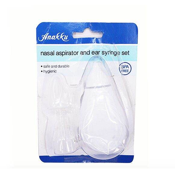 Anakku Nasal Aspirator & Ear Syringe Set 164017 Lazada