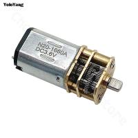 มอเตอร์เกียร์โลหะ DC 3.6V 230RPM เครื่องลดกระปุกเกียร์ขนาดเล็กมากความเร็วต่ำ Motor Listrik N20สำหรับไขควงไฟฟ้า DIY