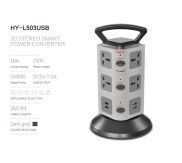 Ổ Cắm Điện Thông Minh Đa Năng Chống Giật 3 Tầng Cao Cấp, 2 cổng USB