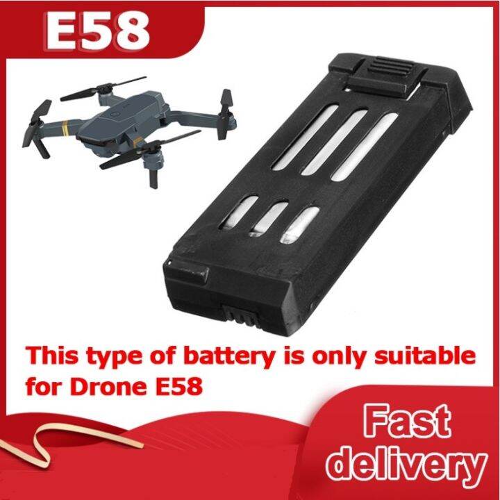 [IN STOCK] E58 Drone Battery Aerial Folding Drone 3.7V 600 mAh Lazada PH