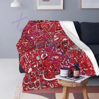 Coca Art Cola Cool CokeS xzx180305 Throw Blanket Fuzzy Warm Throws For Winter Bedding 3D Printing Soft Micro Fleece Blanket 19