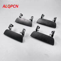 1 Set 4 Pieces Outer Door Handle Black for 2005-2010 Proton Savvy Model