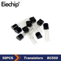 50pcs NPN ทรานซิสเตอร์ BC550 45V 0.1A triode ใหม่ Original Electronic Component chips