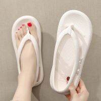 {ฮอต} ผู้หญิง39; S Flip Flops ส้นสูง