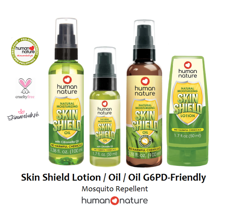 Human Nature Skin Shield Lotion / Oil / Oil G6PDFriendly, 100 Natural