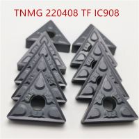 【✲High Quality✲】 luaozhan Tnmg220404 Tf Ic907 Ic908 Tnmg220408 Tf Ic908 Ic907คาร์ไบด์แทรกเครื่องมือกลึงเครื่องกลึงโลหะซีเอ็นซีตัดเครื่องมือเครื่องตัดมิลลิ่ง