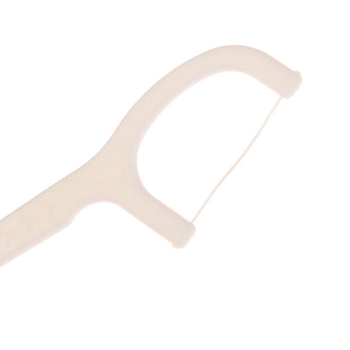 BK 100 Count Dental Floss Picks Individually Wrapped Oral Care Flossers