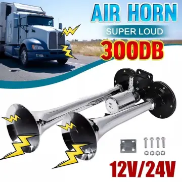 12V Loud 105dB Car Motorcycles Truck Horn Electromagnetic Dual