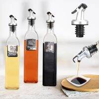 ♝ Vinegar Bottles 500ml Olive Oil Sprayer Salad BBQ Cooking Tool Cooking Wine Sauce Bottle Can Seal Leak-proof