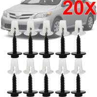 ▼ For Toyota Camry Corolla Hilux RAV 4 Land Cruiser Prado Highlander Avalon Car Front Bumper Expanding Grommet Nut Screws Clips