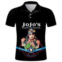 2023 NEW Style  Jojo Bizarre Adventure 3D Printed Polo Shirts Fashion Ropa De Hombre Short Sleeve Cool Men Camisas Ropa Polo HommeNew product，Can be customization