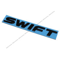 ป้ายโลโก้ 3D ตัวนูน SWIFT สีดำเงา ติดท้ายรถ สำหรับ SUZUKI SWIFT