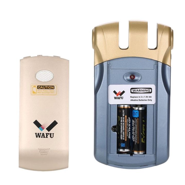 wafu-019ประตูล็อคอัจฉริยะรองรับการล็อกประตู-wifi-บลูทูธล็อคอำพรางการควบคุมระยะไกลอัจฉริยะ