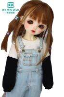 Clothes for doll fits 28cm-30cm 1/6 MYOU YOSD Fashion Denim overalls khaki blue