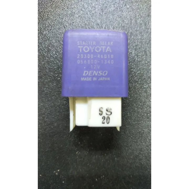 100 Original TOYOTA DENSO STARTER RELAY 2B2S PIN 2830046010 / 056800
