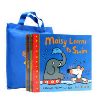 Mouse Bobo complete set of 6 Maisy swimbag goes camping English original books English picture book enlightenment Liao Caixing book list recommended gift of environmental protection bag childrens Enlightenment picture story book paperback