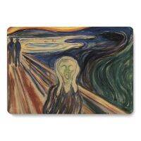 【✆New✆】 yqrg3yz ลายกรีดร้อง Edvard Munch Art Painting Pattern Lap เคสสำหรับ Macbook Pro Retina Air 12 13.3 15นิ้วใหม่ Pro 16เคสกันกระแทก