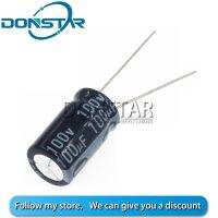 20PCS 100V 100UF Electrolytic capacitor 100UF 100V 10x16MM Aluminium electrolytic capacitor