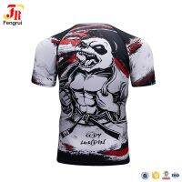 CODY LUNDIN Jiu Jitsu MMA BJJ T-Shirts Sublimation Grappling Short Sleeve Rash Guard Muscular Trainning Tops Men Casual