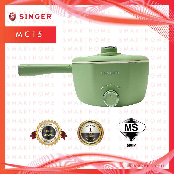 Singer MC15 1.5Litres Multi Mini Cooker Lazada