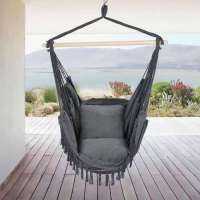 HOT Sales Garden Outdoorindoor Patio furniture macrame Hanging Swing Chair hammocks