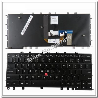 English NEW Keyboard For For Thinkpad S1 For Yoga 12 For Yoga S240 US Laptop Keyboard With backlight
