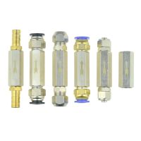 ✣ Pneumatic Check Valve Connector 6mm 8mm 10mm 1/4 Hose Tube Air Gas One Way Valve Brass Valve Air Compressor Pipe Fitting Adapter