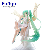 FuRyu TENITOL Hatsune Miku Dark Light Ver. Action Figure อะนิเมะคอลเลกชันรูปปั้นตุ๊กตาของเล่นวันเกิดของขวัญเดสก์ท็อปตกแต่ง