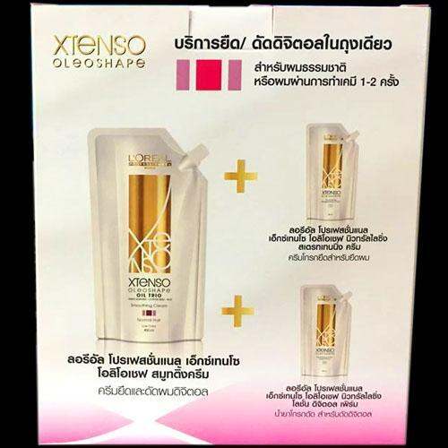 ใหม่ล่าสุด-loreal-x-tenso-oleoshape-cream-ลอรีอัลครีมยืดผม-เอ็กซ์-เท็นโซ-สำหรับผมธรรมชาติ-หรือผ่านการทำเคมี-1-2-ครั้ง-125-ml-loreal-4869