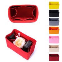 【CW】◎  Felt Insert Makeup Handbag Organizer Inner Purse Storage Tote