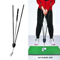 Golf Putter Trainer Putting Gesture Assist Batting Force Angle Action Golf Putter Training Aids Golf Swing Trainer