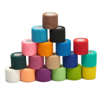 1Pcs Waterproof Tpy Self Adhesive Bandage Muscle Tape Finger Joints Wrap First Aid Kit Elastic Bandage 2.5-10cm