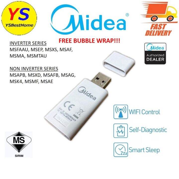 New ! Midea EUSK105 Air Conditioner WIFI Connect Smart Kit Plug Play