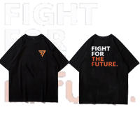 【New】2023 Fashion Summer Shirt POLO Fight for The Future ผ้า Micro ยืดยุ่นดี ไม่ร้อน ไม่หนัก ใส่สบายไม่อดเหงื่อ ไม่หดและไม่ย้วย แฟชั่นแขนสั้นผ้าฝ้าย Tee Tops