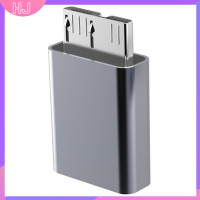 【HJ】 อะแดปเตอร์อลูมิเนียมอะแดปเตอร์ USB TypeC หญิงถึง USB3.0 microb MALE CONNECTOR