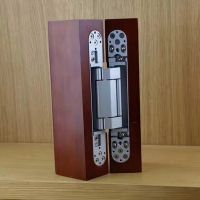 Zinc Alloy 3D Adjustable Conceal Wood Door Mute Cross Hinge heavy Duty Door Hinges 150x25MM 40KG for Gate Door