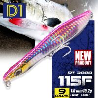 D1 Popper Lure Snakehead Pencil Bait For Fishing 80MM 5.2g Floating 115MM 15.2G /21.3g Autowalker Sinking bait bass pecsa Tackle