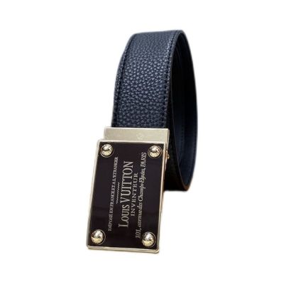 Head layer cowhide new tide male belt male model of high-grade smooth belt buckle belt joker leisure business