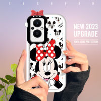 เคสเคสใส่โทรศัพท์โทรศัพท์มือถือสำหรับ OPPO A96 5G OPPO Reno8 Z 5G OPPO Reno7 Z 5G การ์ตูน Mickey Mouse เคสโทรศัพท์มอนสเตอร์เปลือกเลนส์โทรศัพท์ฝาครอบป้องกันนิ่มกันกระแทกเคสโทรศัพท์มือถือเคสใส่โทรศัพท์