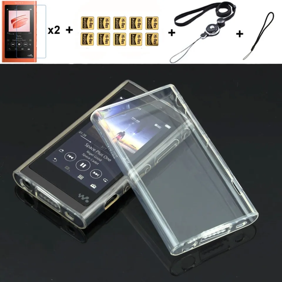 Soft Clear TPU Protective Skin Case Cover For Sony Walkman NW A50