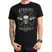 Summer hot sale Avenged Sevenfold T-Shirt Since 1999 A7X Metal Hard Rock Mens Personality Cool T Shirt