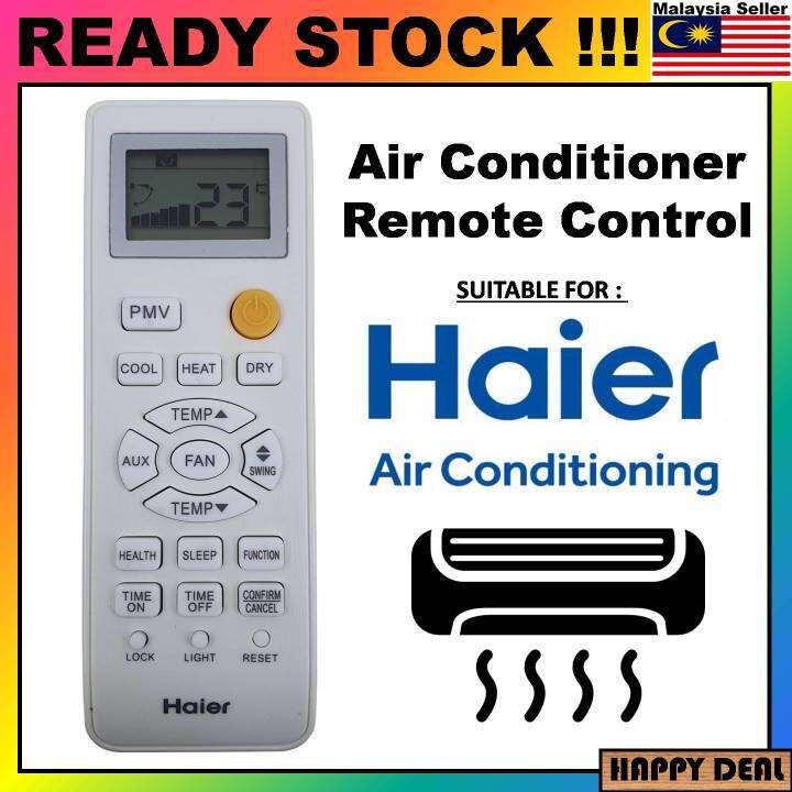 HAIER Air Cond Aircon Aircond Remote Control Replacement Lazada